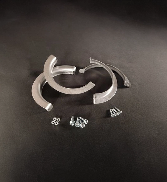 Paire brides pour PC rond