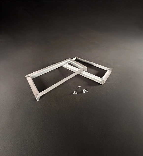 Paire brides pour PC carré