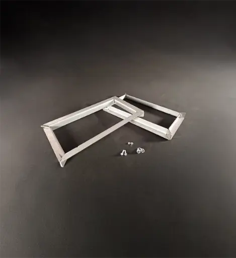 Paire brides pour PC carré